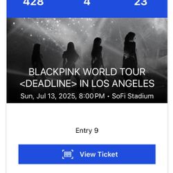 Blackpink Deadline Tickets (Day 2)