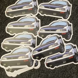 AE101 AE102 93-97 Toyota Corolla Decal