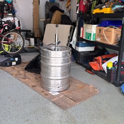 Keg With Tap