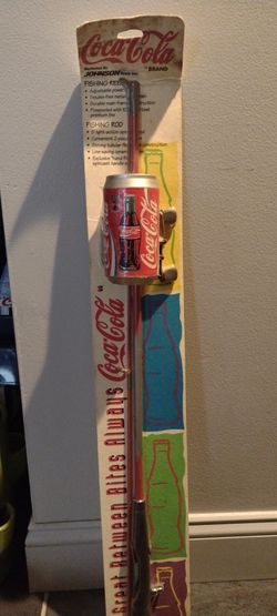 Vintage Coca Cola Fishing Rod