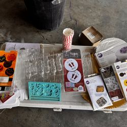 Candy Molds Various Baking Supplies 