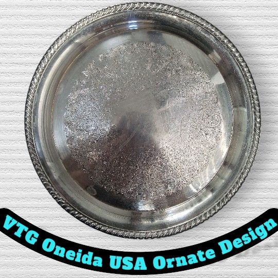 VTG Oneida USA Ornate Design