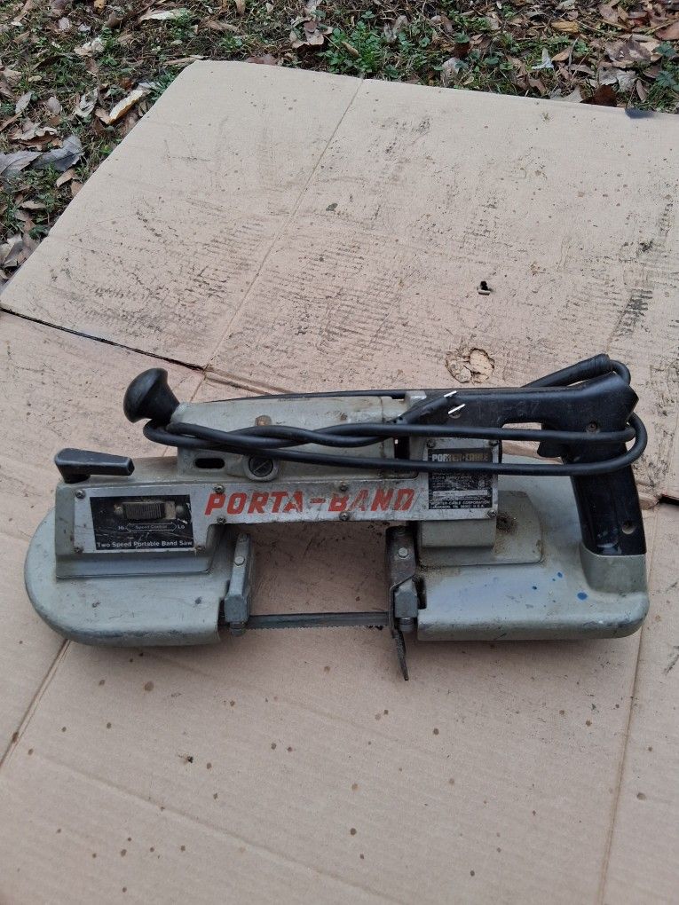 Porter Cable Porta Band Portable Band Saw