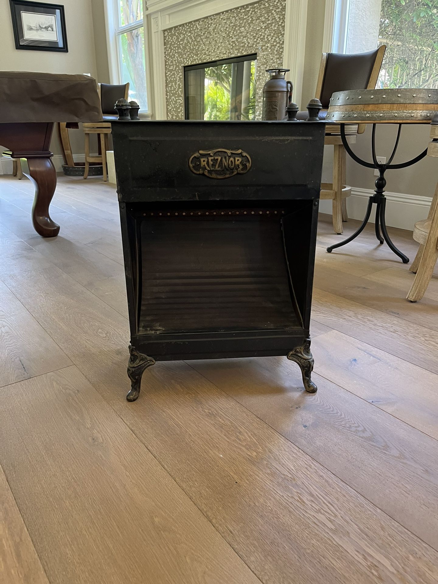 Antique Vintage Heater - great as unique end or small console table
