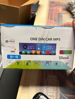 One DIN Car MP5 Player TFT-LCD