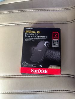 Sandisk Extreme Go Portable SSD - 2TB