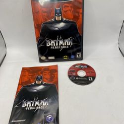 Batman Vengeance GC CIB W/ Manual - GameCube Tested Authentic