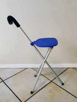 💫 Blue Folding Handy Portable Seat for Sitting Anywhere