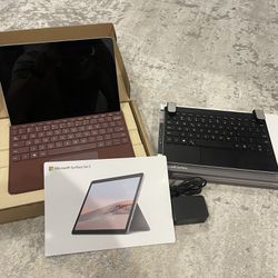 Microsoft Surface Go 2 LTE, Intel m3, 8gb, 256gb SSD with Type Cover And Brydge Laptop Keyboard