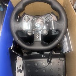 Logitech G923 Racing Wheel And Pedals Ps5 / Windows 