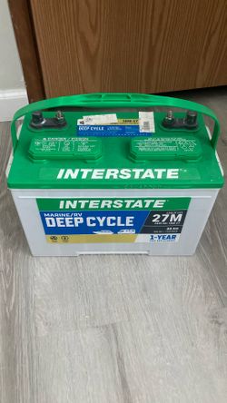 Interstate Deep Cycle 27 M Battery