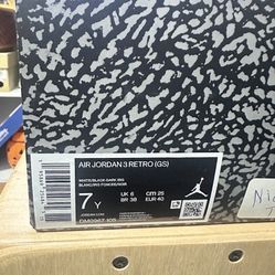 AIR JORDAN 3 RETRO (GS)