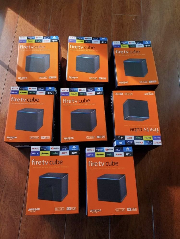 FIRE TV CUBE 4K Streaming
