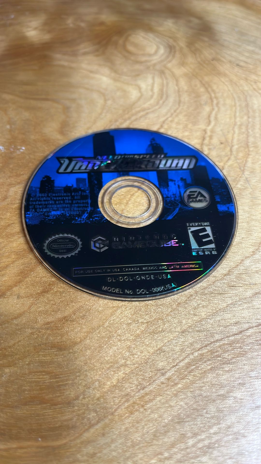 GameCube - New For Speed Underground