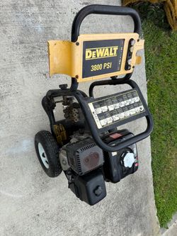 Dewalt pressure washer