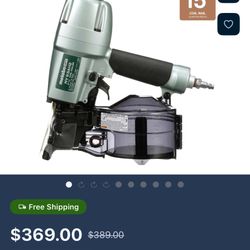 Metabo HPT 2-1/2-in 15 - Degree Pneumatic Siding Nailer