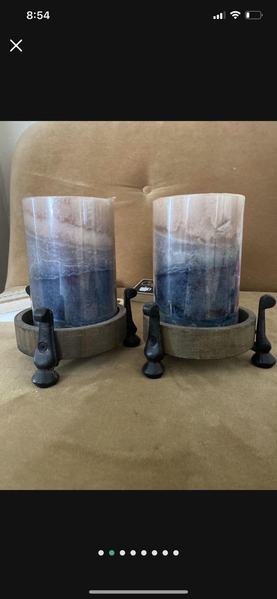 Candles With Holder 