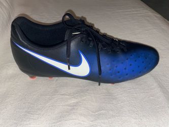 Nike Soccer Cleats Blue and Black