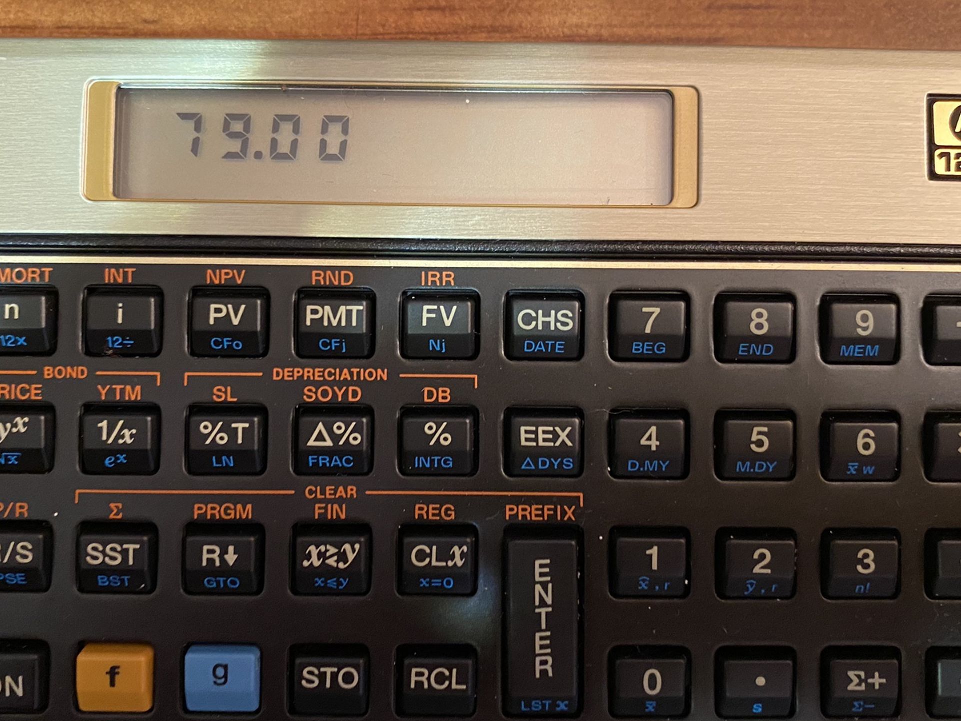 HP-12C Calculator