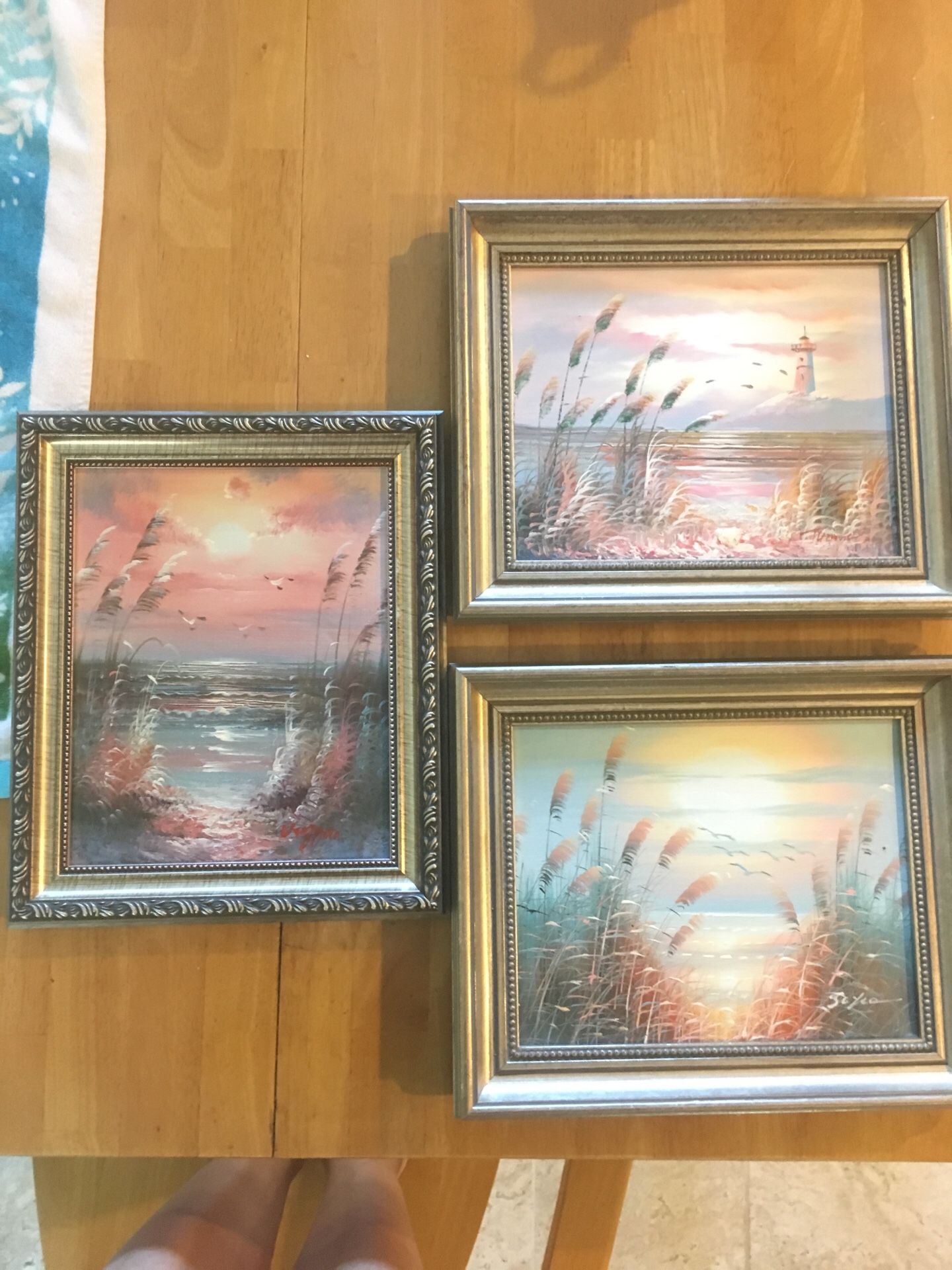 3 bay paintings