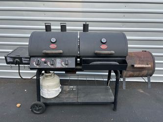 Char-Griller Dual Fuel Gas and Charcoal Grill