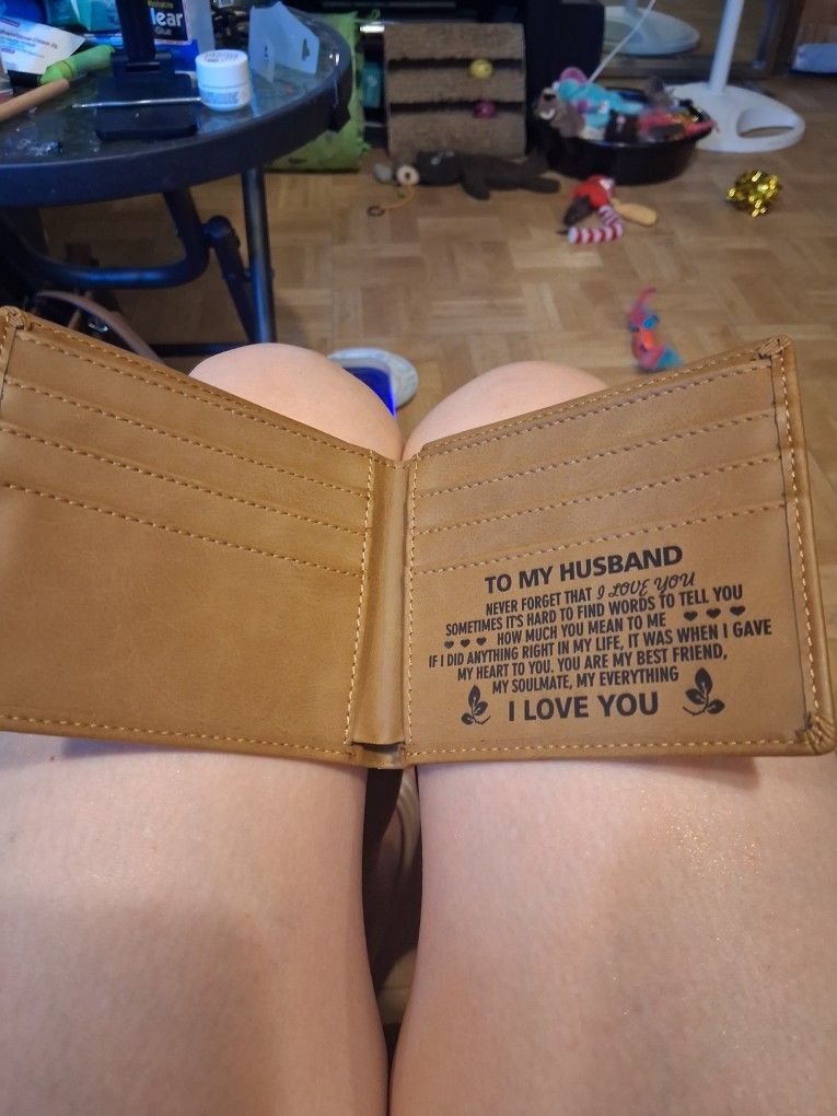 Husband Gift Leather Wallet