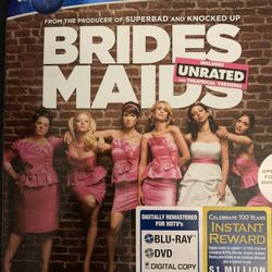 BRIDESMAIDS (Blu-Ray + DVD + Digital-2011)