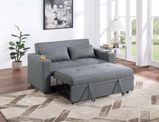 Brand New Light Grey Adjustable Sofa Sleeper
