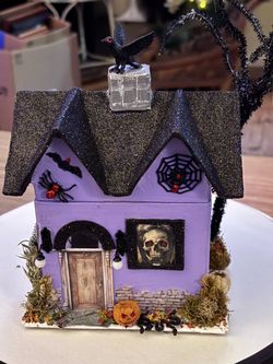 Halloween Putz house