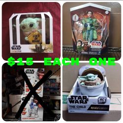 STARS WARS/ BABY YODA TOYS 