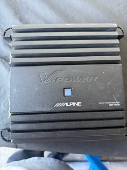 Alpine amplifier