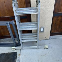 Aluminum Ladder And Exercise Machine 