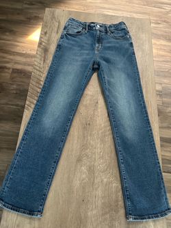 Straight buil- in flex old navy jean size 14