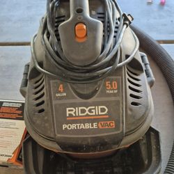 Used RIDGID Shop Vac 
