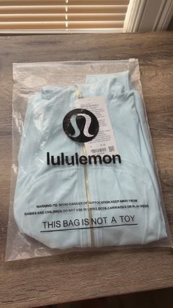 light blue define jacket