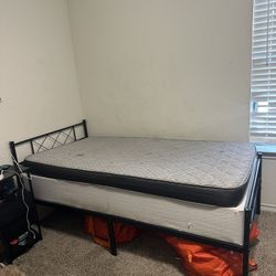1 Year Old Bed Frame And Mattress !