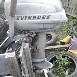 1954 Evinrude 15hp super fast twin