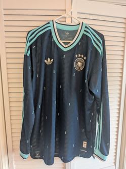 Authentic XL Adidas Germany Long Sleeve Soccer Jersey