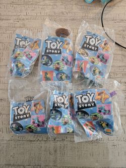 1995 Disney, Pixar, Toy Story, Burger King Kids Club, Complete Set, Sealed