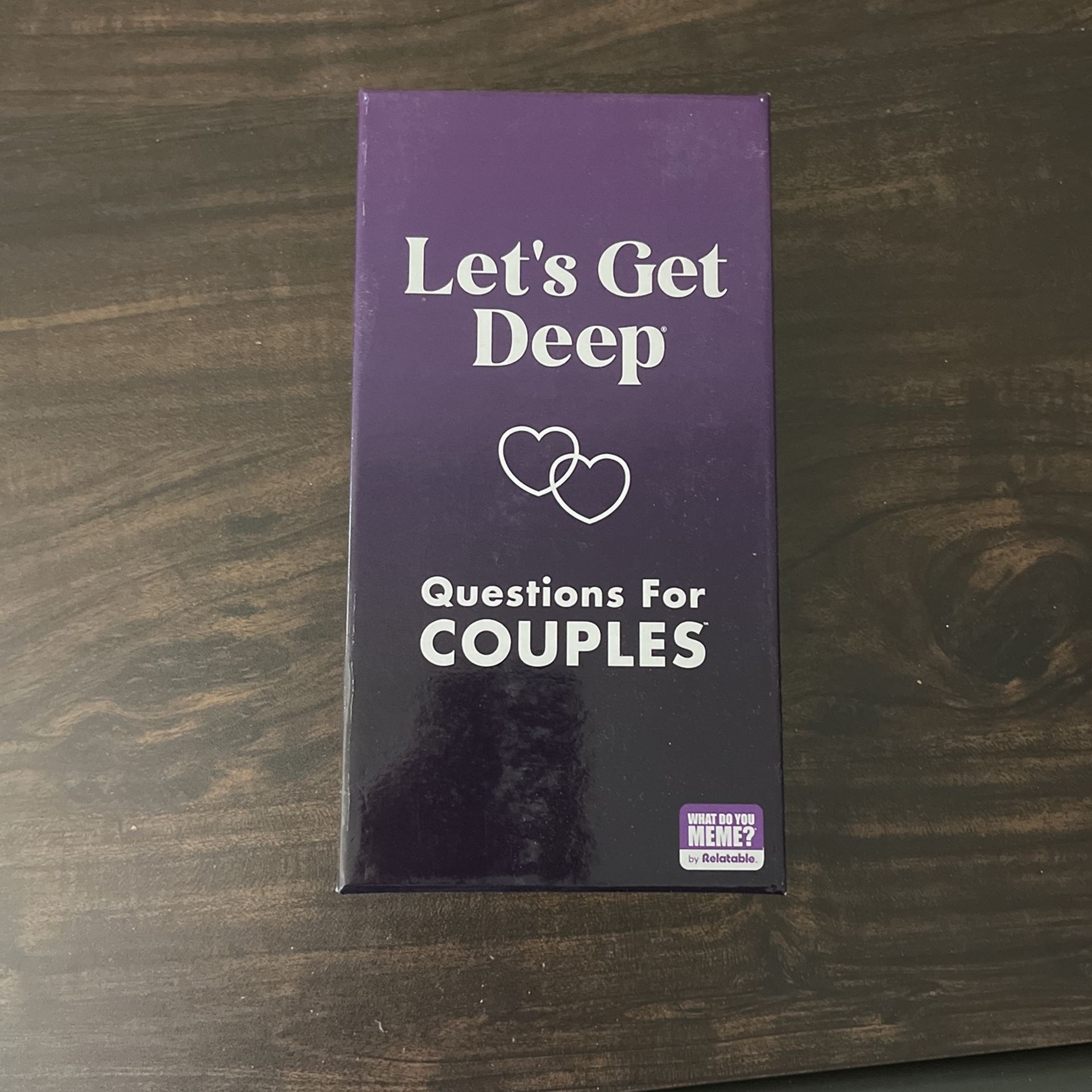Card Game For Couples