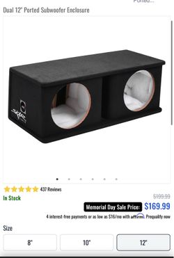 12’s Skar box ported