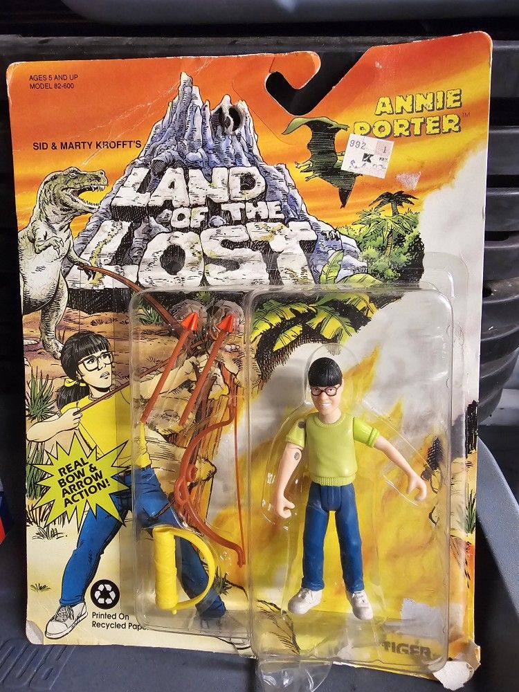 Vinyage Land of the Lost" figure (Kevin Porter, also by Tiger from 1992) in its original packaging 
