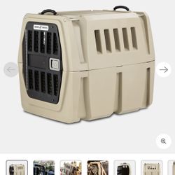 Gunner Large Dog Crate – Tan 