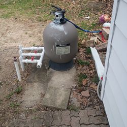 Hayward unground pool sand filter