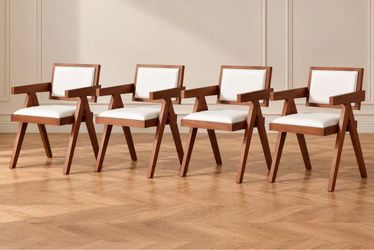 Set of 4 Luxury Mid-Century Modern Accent Chair