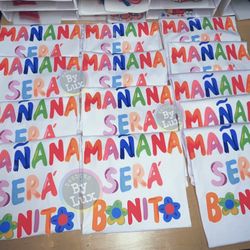 Mañana Será Bonito Tshirts, Karol G, Custom Shirts
