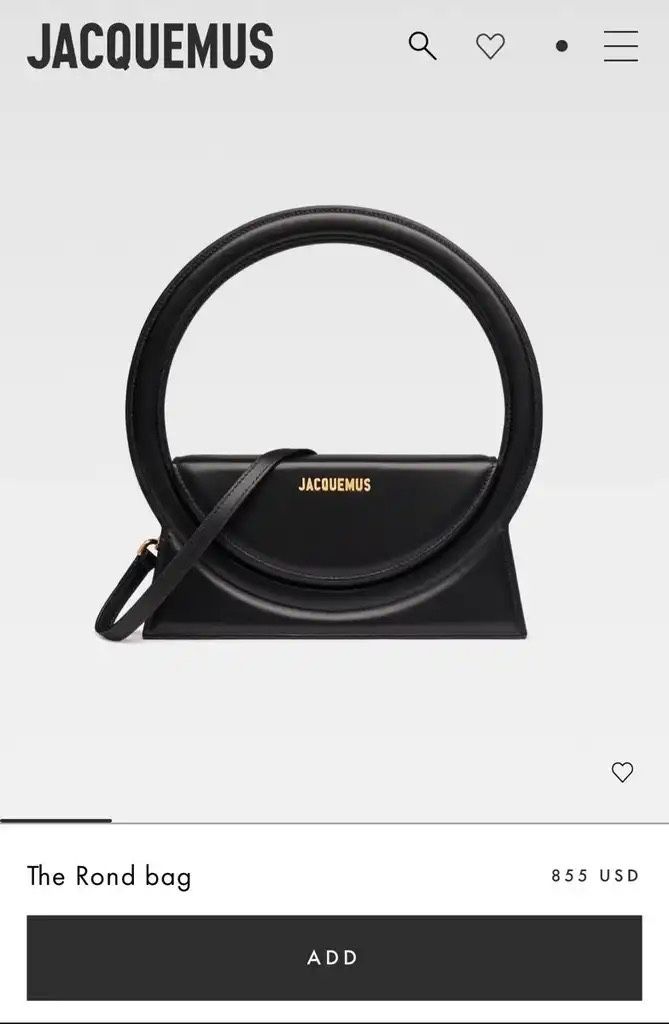 Jaquemus The Rond bag New