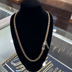 10k Gold Chino Chain