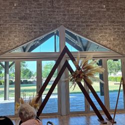 Arch Wooden Boho-style Triangle 