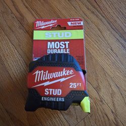Milwaukee 25 Ft. STUD Tape Measure with Engineers Scale